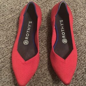 Rothy’s Pointed Toe Ballet Flats